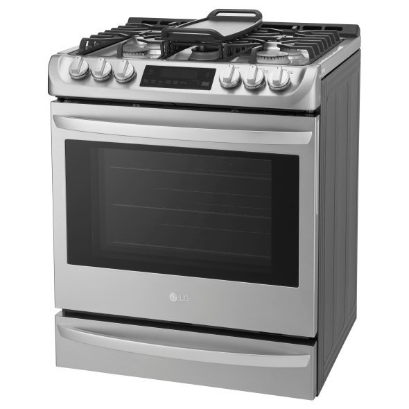 LG Appliances LSG4513ST 6.3 cu. ft. Gas Slidein Range with ProBake